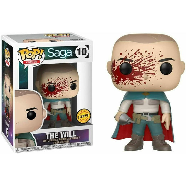 Détail de la figurine Funko POP! Saga The Will Chase montrant les couleurs et finitions soignées