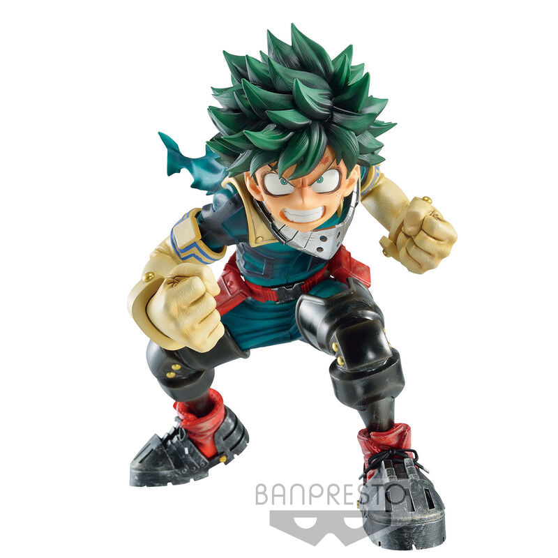 Figurine Izuku Midoriya 18cm vue de face avec détails précis et couleurs vives