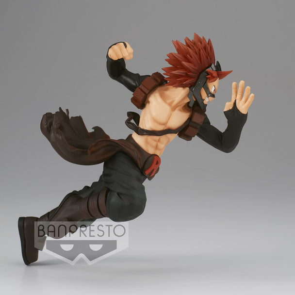 Détail du visage expressif de la figurine Eijiro Kirishima BANPRESTO Vol.17
