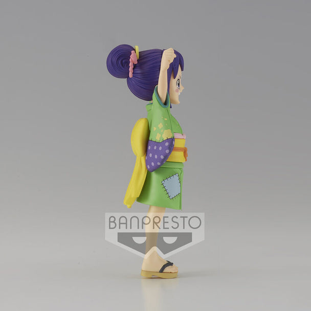 Profil gauche de la figurine Otama 12cm BANPRESTO mettant en valeur les finitions