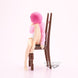 Profil latéral de la figurine Ram BANPRESTO montrant sa posture élégante et sa tenue relax