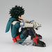 Photo de la figurine Izuku Midoriya 10cm avec éclairage mettant en valeur les couleurs