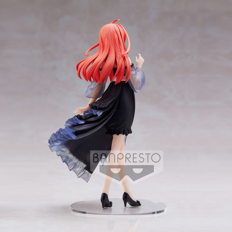 Emballage officiel BANPRESTO de la figurine Itsuki Nakano The Quintessential Quintuplets