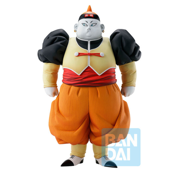 Figurine Dragon Ball Z Android 19 Ichibansho vue de face, haute de 26 cm
