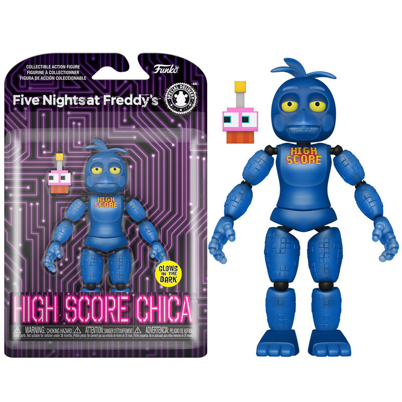 Figurine Funko Pop Chica High Score de Friday Night at Freddy's avec effet lumineux glow in the dark