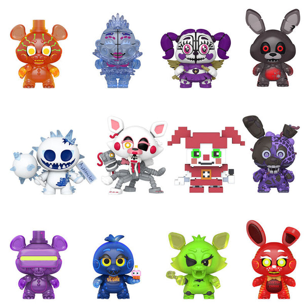 Figurine FUNKO Mystery Minis Five Nights at Freddy's représentant un personnage emblématique, vue de face avec détails précis