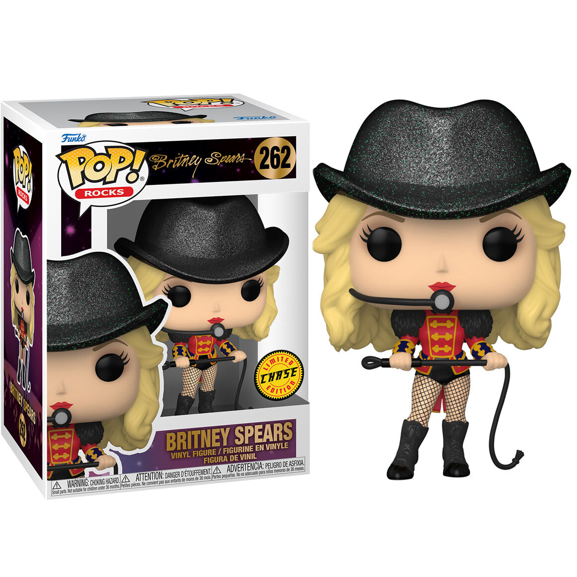 Édition Chase exclusive de la figurine Funko POP Britney Spears avec finition spéciale brillante