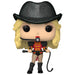 Collection de figurines Funko POP avec Britney Spears au centre, exposée sur une étagère
