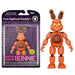 Figurine Funko Pop System Error Bonnie de Friday Night at Freddy's vue de face avec effet lumineux