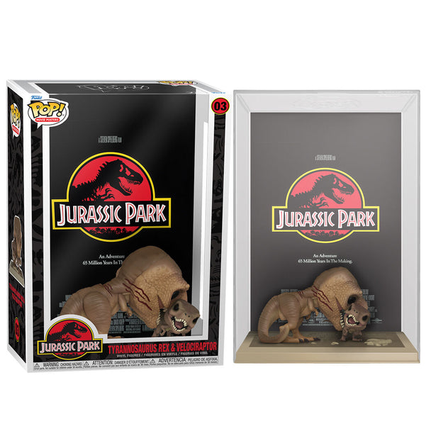 Figurine POP FUNKO Tyrannosaurus Rex de Jurassic Park avec détails réalistes et finition soignée