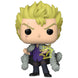 Vue rapprochée de la figurine Funko POP Laxus Dreyar avec détails précis et couleurs vives