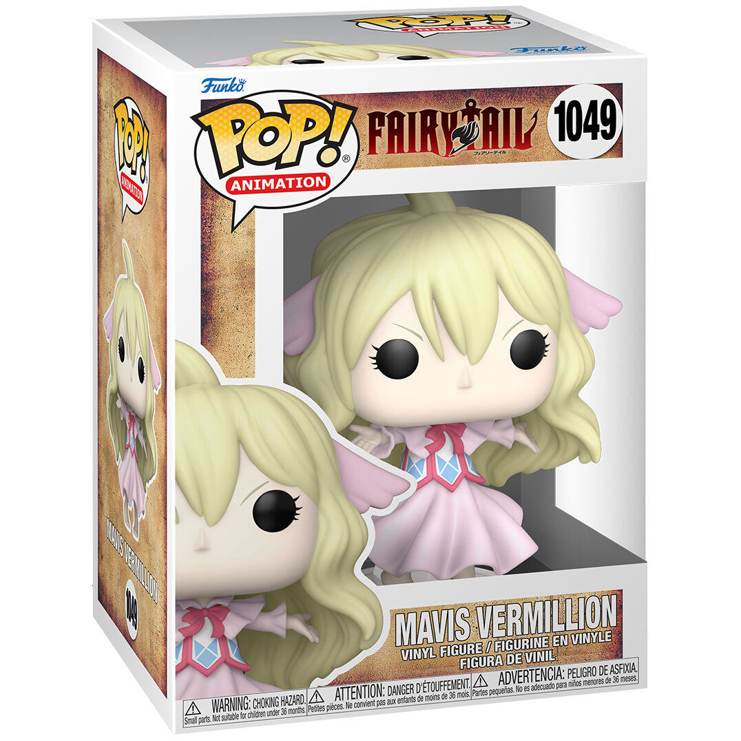 Packaging original Funko POP de Mavis Vermillion, parfait pour collectionneurs et fans