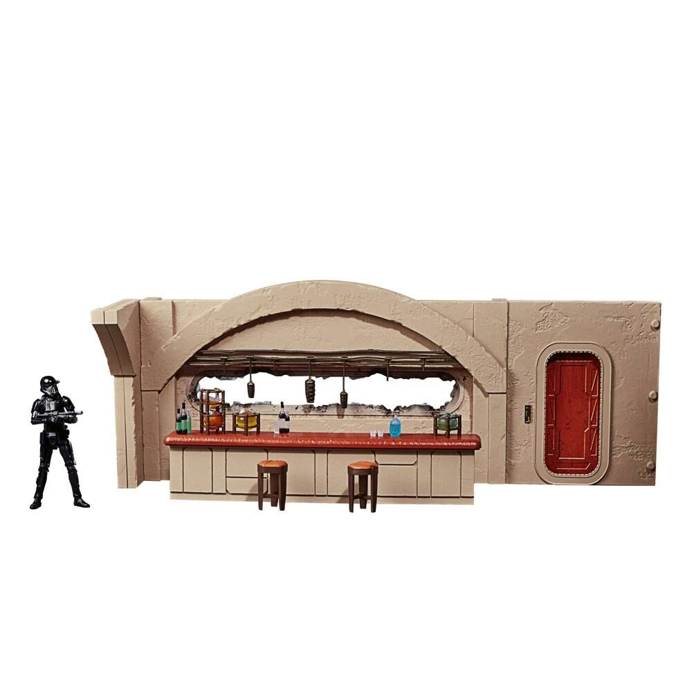 Vue rapprochée des Stormtroopers en position d’attaque dans le set de figurines Star Wars