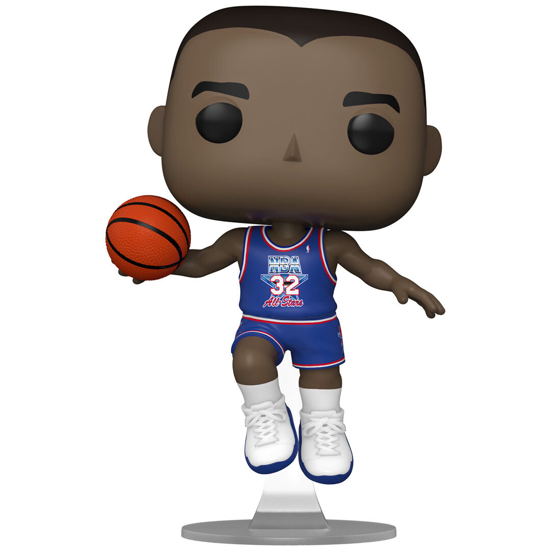 Packaging original de la figurine Funko POP Magic Johnson NBA All Star 1992 en boîte fenêtre
