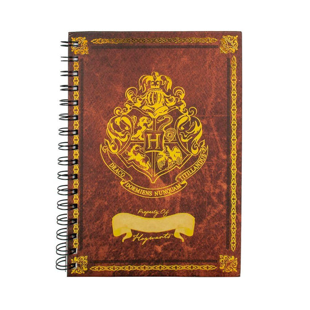 Vue de côté du cahier à spirale montrant la reliure robuste et les pages lignées intérieures pour une écriture confortable