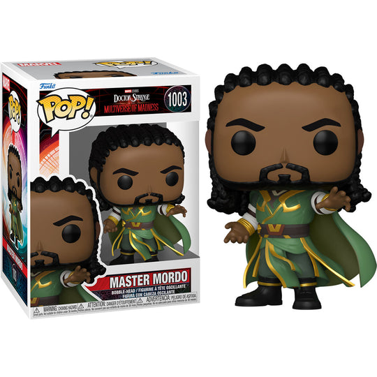 Figurine Funko POP Master Mordo de Doctor Strange Multiverse of Madness en vinyle de 9 cm dans sa boîte vitrine