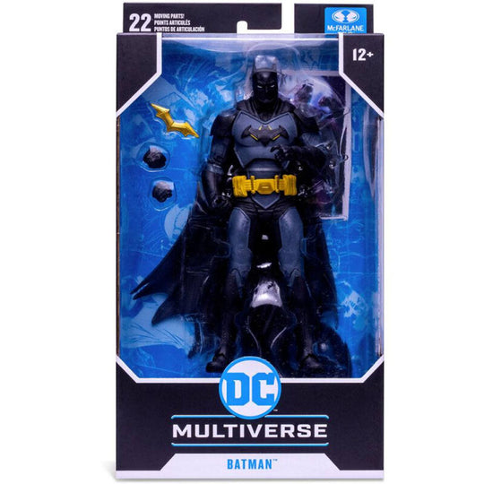 Détail des articulations de la figurine Batman McFarlane Toys pour poses variées