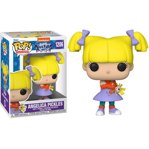 Figurine Funko POP Angelica Pickles de Rugrats en vinyle 9 cm dans sa boîte vitrine