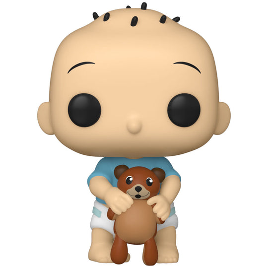 Vue de face de la figurine Funko POP Tommy Pickles montrant les détails du personnage emblématique des Rugrats