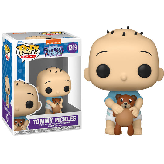 Figurine Funko POP Tommy Pickles des Rugrats en vinyle de 9 cm dans sa boîte vitrine avec fenêtre transparente