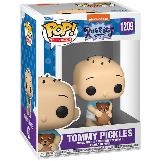 Packaging original Funko POP pour la figurine Tommy Pickles avec boîte vitrine et logo officiel FUNKO