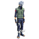 Figurine Kakashi Hatake Grandista Banpresto vue de face avec détails de l'armure et du visage