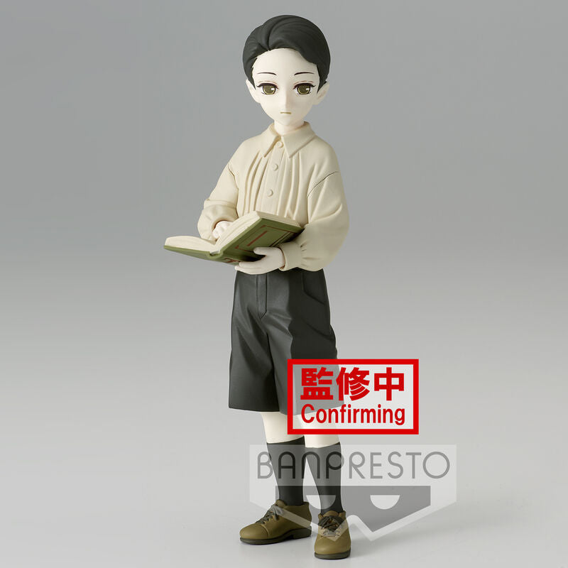 Vue arrière de la figurine Demon Slayer Muzan Kibutsuji avec finition soignée