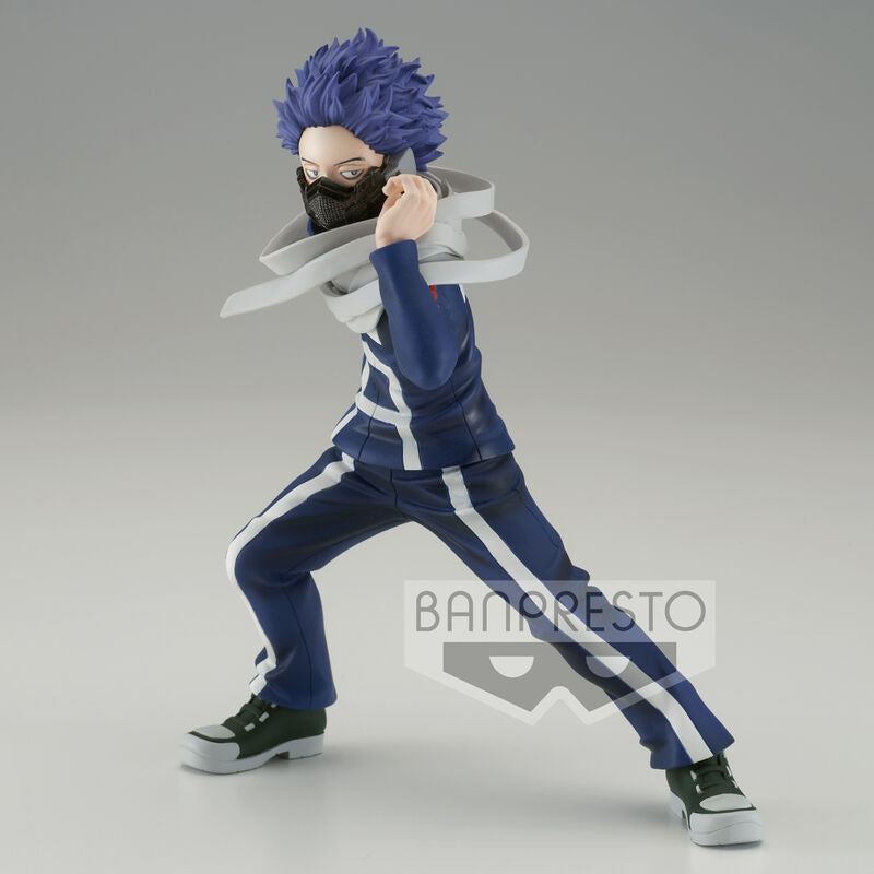Figurine Hitoshi Shinso My Hero Academia vue de face avec détails précis et couleurs vives