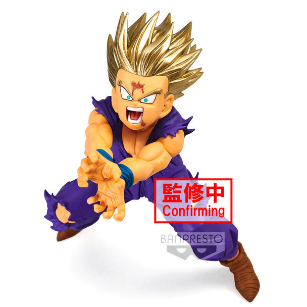 Figurine Son Gohan 14cm Dragon Ball Z Blood of Saiyans vue de face avec détails précis