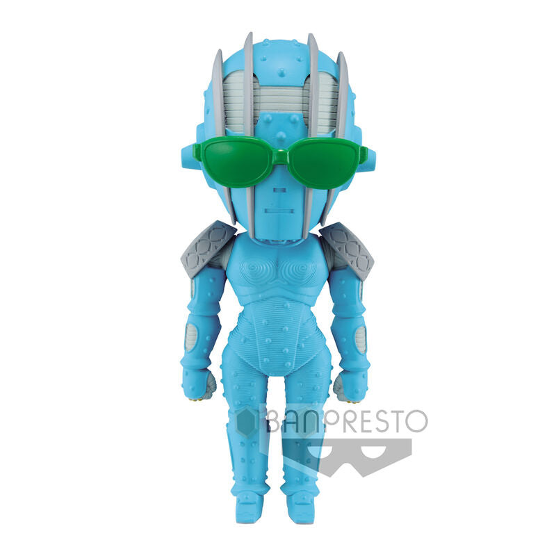 Figurine Poligoroid 14cm de Jojos Bizarre Adventure Stone Ocean vue de face avec détails précis
