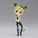 Figurine Jolyne Cujoh Q Posket 14cm vue avant avec détails précis et couleurs vives