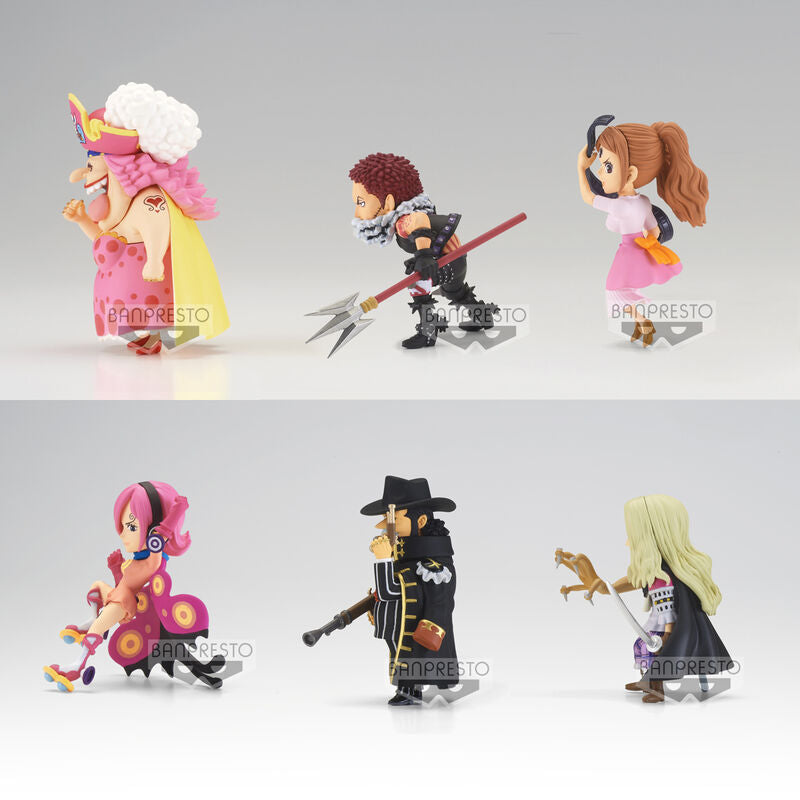 Vue arrière de la figurine One Piece Great Pirates vol.9 mettant en valeur les textures et couleurs