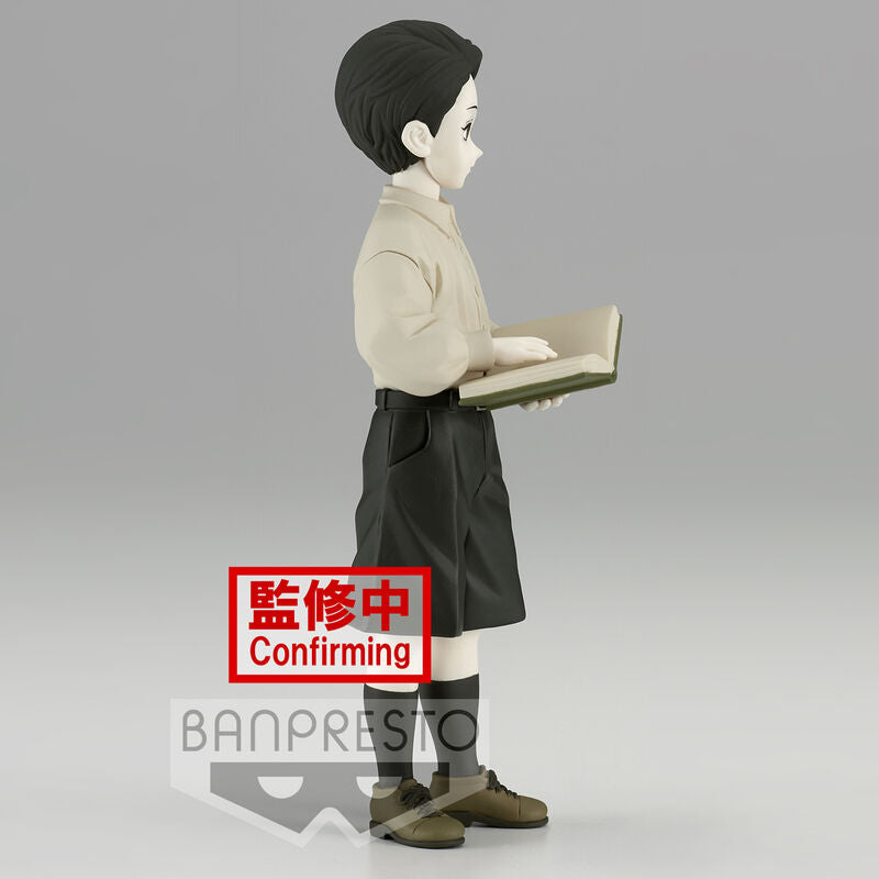 Gros plan sur le visage expressif de la figurine Muzan Kibutsuji Vol.7