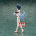 Vue latérale de la figurine Kanade Hayami montrant les détails de la tenue et accessoires
