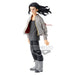 Vue arrière de la figurine Keisuke Baji Tokyo Revengers Vol.2 mettant en valeur les détails du costume