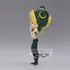 Figurine Jolyne Cujoh BANPRESTO posée sur socle avec éclairage mettant en valeur les détails