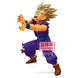 Gros plan sur le visage expressif de la figurine Son Gohan Blood of Saiyans BANPRESTO