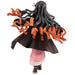 Vue arrière de la figurine Nezuko Kamado Demon Slayer montrant la coiffure et kimono