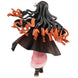 Vue arrière de la figurine Nezuko Kamado Demon Slayer montrant la coiffure et kimono