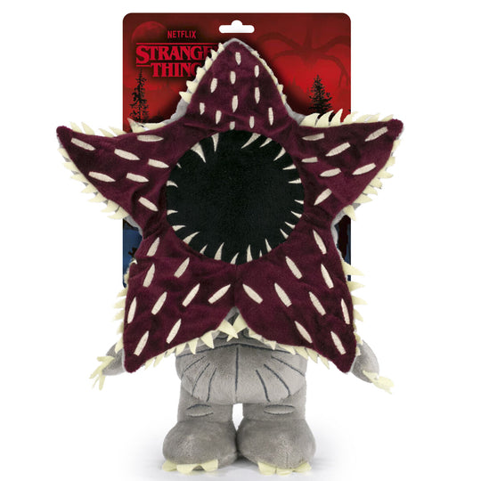 Peluche Demogorgon de Stranger Things mesurant 26cm, avec détails réalistes et couleurs fidèles au personnage NETFLIX.