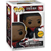 Détail de la figurine Funko POP Spiderman Miles Morales Classic Suit Chase montrant les couleurs et le design