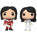 Figurine FUNKO POP de Meg White avec son tambour, en style cartoon caractéristique