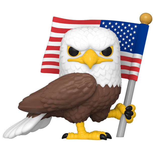 Détail de la figurine Peacemaker Eagly montrant les couleurs et le design soigné de FUNKO