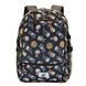 Sac à dos Naruto Shippuden posé sur un fond blanc, mettant en valeur ses dimensions et sa légèreté