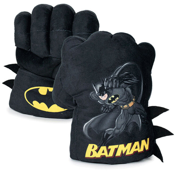 Gant Batman DC Comics de 25cm vu de face avec détails précis du design noir