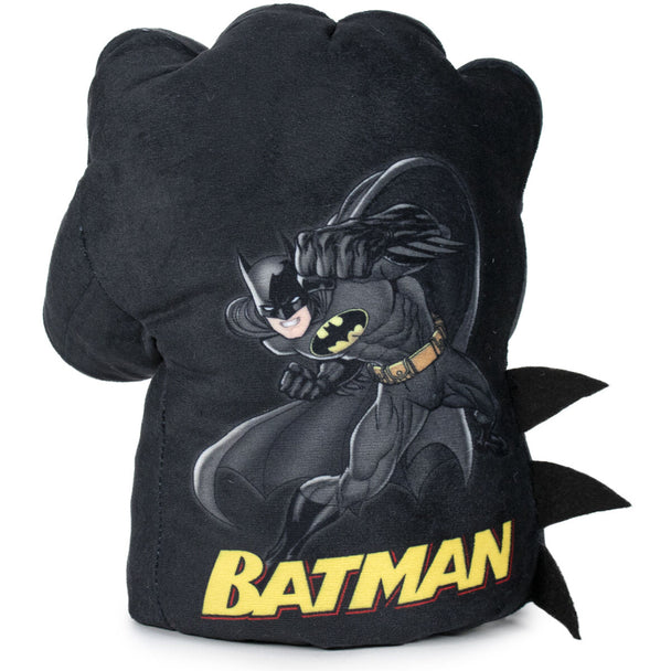 Vue latérale du gant Batman officiel DC Comics mettant en valeur sa texture et finition