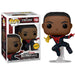 Boîte vitrine de la figurine Funko POP Spiderman Miles Morales Classic Suit Chase avec logo Marvel visible