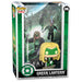 Vue arrière de la figurine POP FUNKO Green Lantern Comic Covers DCased mettant en valeur son socle décoré
