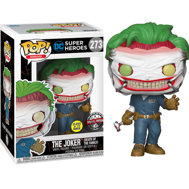 Figurine Funko POP exclusive du Joker avec détails précis et couleurs vives