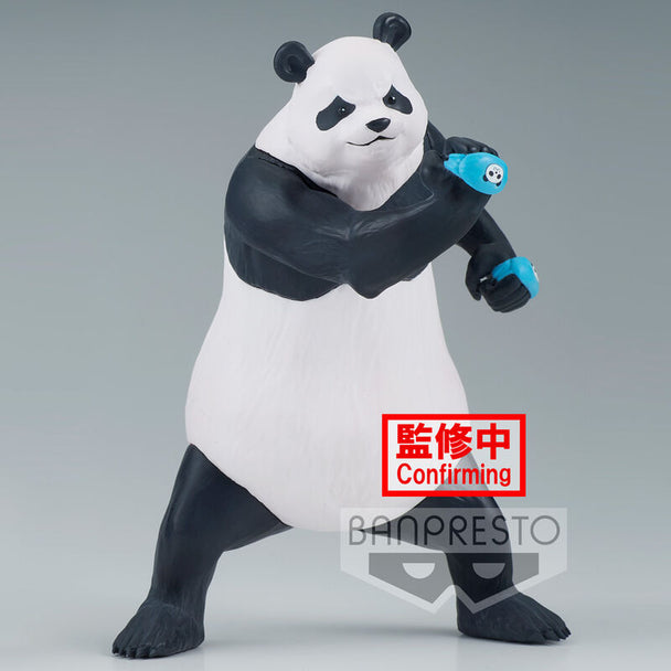 Figurine Panda Jujutsu Kaisen de 17 cm vue de face avec détails précis et couleurs vives